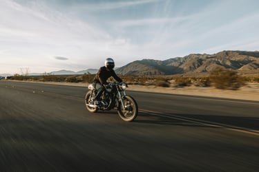 Motorradfahrer
